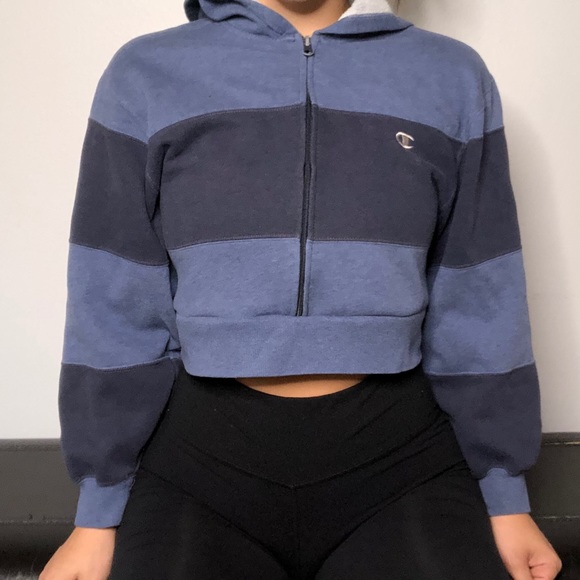 Champion Tops - CHAMPION Crop Hoodie